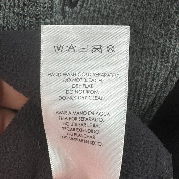 Spyder Constant Full Zip Jacket Charcoal Heather Mens XL Warm Knit Outerwear - Picture 6 of 8